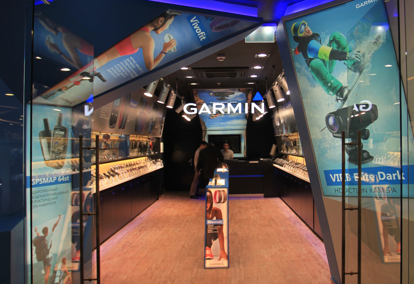 Оформление магазинов Garmin